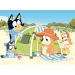 Bluey na dovolenke 2 v 1 24-dielne Eco maxi puzzle a omaľovánka 70x50 cm – Lisciani