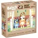 Bluey psíky na schodoch 2 v 1 48-dielne Eco mini puzzle a omaľovánka 35x25 cm – Lisciani