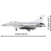 COBI: Armed Forces F-16AM Fighting Falcon stavebnica (5893)