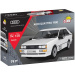 COBI: Audi Quattro 1980 stavebnica bieleho auta (24665)