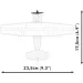 COBI: Cessna 172 Skyhawk biela stavebnice (26620)