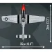 COBI: Mustang P-51D „TOP GUN: Maverick” stavebnica lietadla (5846)