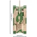 COBI: Panzer I, Renault R35 a Valentine IX – 3 v 1 stavebnica (2740)