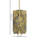 COBI: Panzer VI Tiger č. 131 stavebnica (2588)