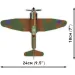 COBI: Spitfire Mk I N3200 Imperial War Museum Duxford stavebnica lietadla (5868)
