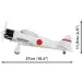 COBI: Stavebnica lietadla Mitsubishi A6M2 Zero‑Sen (5729)