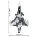 COBI: Stavebnica lietadla SAAB JAS 39 Gripen E (5820)