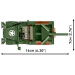 COBI: WW II 37mm GMC M6 Fargo stavebnica (3116)