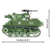 COBI: WWII H.M.C M8 Scott tank stavebnica (2279)