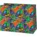 Cardex: Dinosaurusová párty darčeková taška veľká veľkosť 26,7x13,7x33 cm