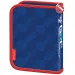 Cars modro-červený rozkladací peračník 20,5 cm x 13,5 cm x 3,5 cm