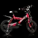 Červený detský bicykel Pro vo veľkosti 16 - bicykel Dino Bikes