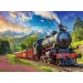 Cesta medzi horami vlakom 1000-dielne puzzle - Trefl