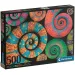 Colorboom: Puzzle s chameleónmi 500 ks - Clementoni
