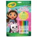 Crayola: Farby a aktivity - Gabiho bábikový domček s 7 fixkami