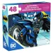 DC Comics Batman na motorke 48-dielne puzzle - Spin Master