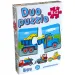 DUO Puzzle Stavebné stroje - D-Toys