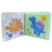 Detská kniha: Dinosaurie mäkká kniha na čmáranie 14x13cm