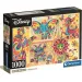 Disney+ - Klasické postavy 1000-dielne puzzle s plagátom - Clementoni