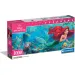 Disney+ - Malá morská víla 1000-dielne panoramatické puzzle s plagátom - Clementoni