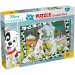 Disney 101 dalmatíncov 2 v 1, 24-dielne puzzle a omaľovánka 50x35 cm - Lisciani