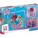 Disney Ariel 3x48 ks Supercolor puzzle - Clementoni