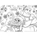 Disney Encanto 2 v 1 maxi 4x48 ks puzzle a omaľovánka 35x25 cm - Lisciani