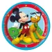 Disney+Mickey+Mouse+8-dielna+sada+papierových+taniere+20cm