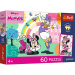 Disney Minnie myška 60-dielne prémiové Plus puzzle pre deti s plagátom - Trefl