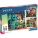 Disney Pixar 3x48-dielna Supercolor puzzle - Clementoni