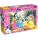Disney Princezné 2 v 1, puzzle so 108 dielikmi a omaľovánka 70x50 cm – Lisciani