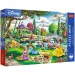 Disney Princezné jarný piknik, 1000-dieliková prémiová plus kvalita puzzle - Trefl