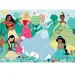 Disney+Princezné kamarátky 104-dielna maxi supercolor puzzle - Clementoni