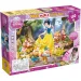 Disney Snehulienka 2 v 1 maxi 150-dielne puzzle a omaľovánka 70x50 cm - Lisciani