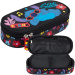 Disney Stitch Aloha čierny oválny peračník PC01 23 x 9,5 x 6 cm