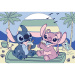 Disney Stitch Zmrzlinová zábava 60-dielne puzzle - Trefl
