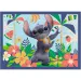 Disney: Stitchova dovolenka 4 v 1 puzzle - Trefl