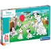 Disney+klasiky: 101 Dalmatíncov 24-dielna maxi supercolor puzzle - Clementoni