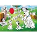 Disney+klasiky: 101 Dalmatíncov 24-dielna maxi supercolor puzzle - Clementoni