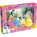 Disney princezné – Kúzlo rozprávkovej záhrady 2 v 1 60-dielne puzzle a omaľovánka 50x35 cm – Lisciani