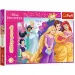 Disney princezné 100-dielne trblietavé puzzle - Trefl