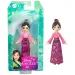 Disney princezné: Mini bábika princeznej Mulan s lesklou sukňou - Mattel