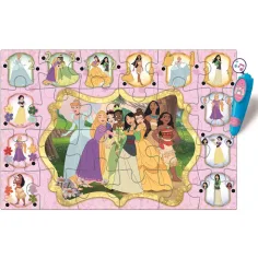 Disney princezné interaktívne 24-dielne podlahové puzzle - Clementoni obrázok 3