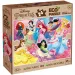 Disney princezné tím 2 v 1 24-dielne Eco maxi puzzle a omaľovánka 70x50 cm - Lisciani