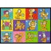 Dobrodružstvá Garfielda 4x250-dielne puzzle - Trefl