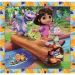 Dora objaviteľka 3x48 ks Supercolor puzzle - Clementoni