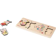 Eichhorn: Drevené puzzle – Roztomilí kamaráti - Simba Toys obrázok 2