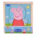 Eichhorn: Puzzle na obliekanie Peppa Pig 12 ks - Simba Toys