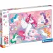 Farebné jednorožce 24 ks maxi supercolor puzzle - Clementoni
