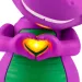 Fisher-Price: Barneyho svet Srdce ukazujúci Barney - Mattel